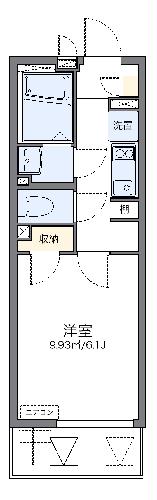 レオネクスト西門の間取り