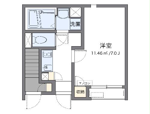 クレイノのぞみ西ヶ原の間取り