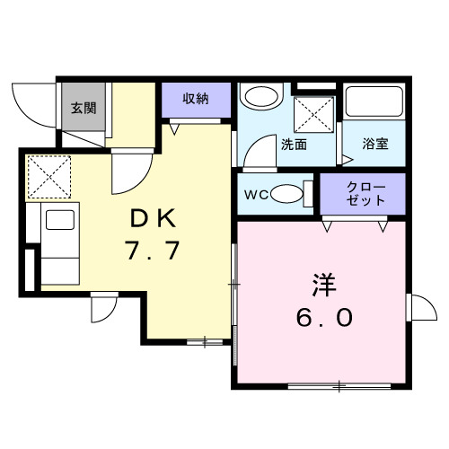ヴァンベェール２７の間取り