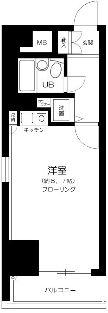 シティコープ浅草橋Ⅲの間取り