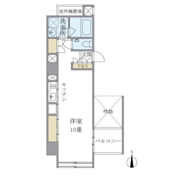 東京松屋UNITYの間取り