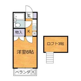セドルハイム三鷹Cの間取り