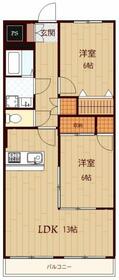 Ｃｉｅｌｏ・Ｇａｒｄｅｎ　Ⅰの間取り