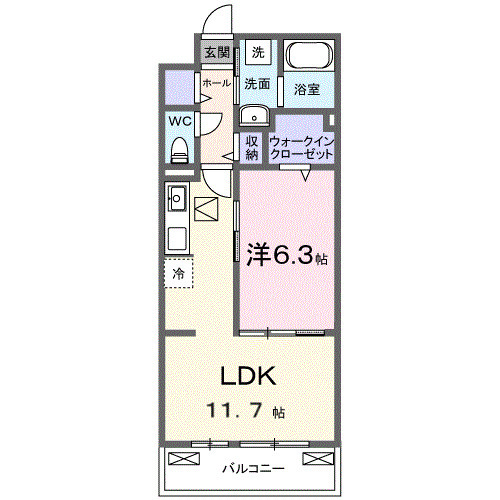 ブライトリーフの間取り
