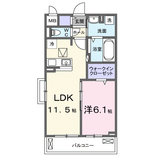 ブライトリーフの間取り