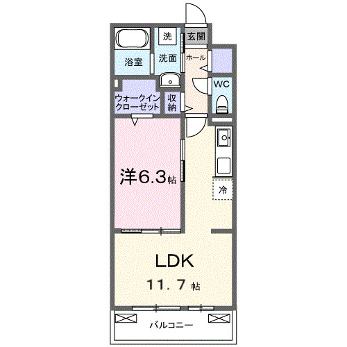 ブライトリーフの間取り