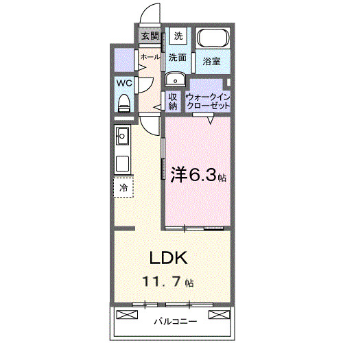 ブライトリーフの間取り