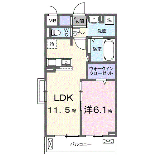 ブライトリーフの間取り