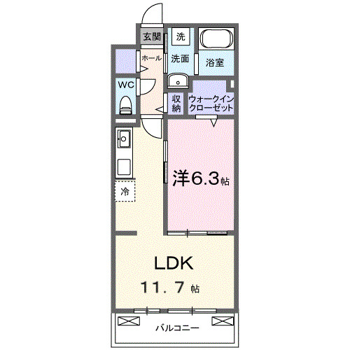 ブライトリーフの間取り