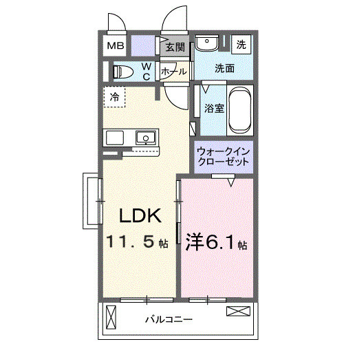 ブライトリーフの間取り