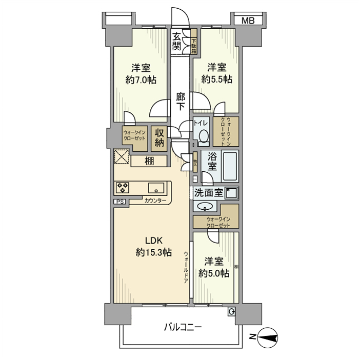 間取