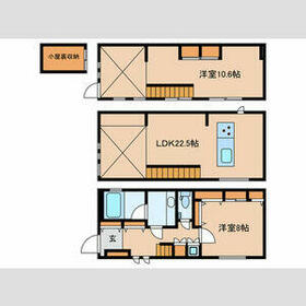 袋町戸建の間取り