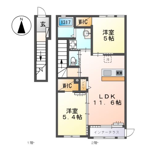 マドレの間取り