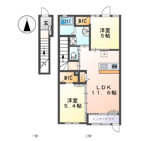 マドレの間取り