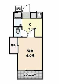 リバーハイツC棟の間取り