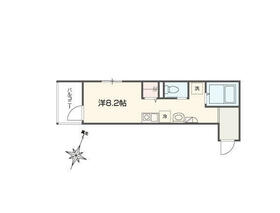 MELLAS葛西の間取り