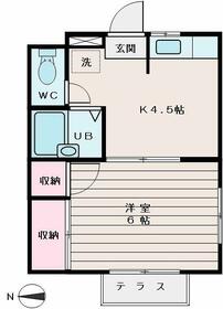 平井ハイツの間取り