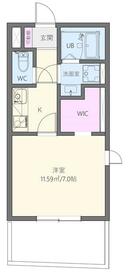 アズール中央の間取り
