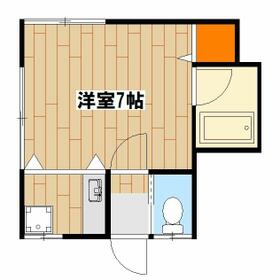 フラットグレースⅡの間取り