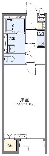 レオネクストヴァンフルールの間取り