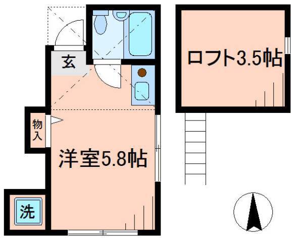 ティエドゥール清水町の間取り