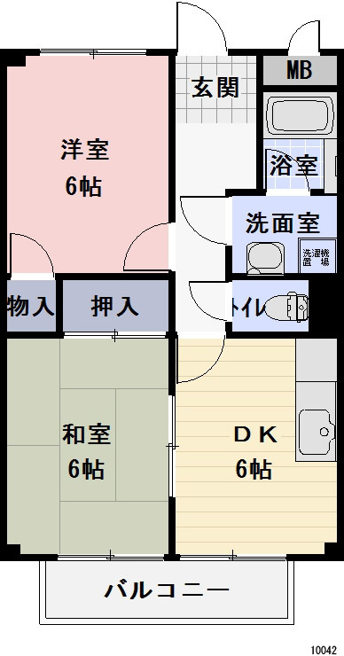SurplusTwo河井の間取り