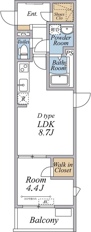 リブリ・東村山の間取り