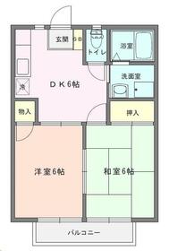 ヴィオレ久米川の間取り