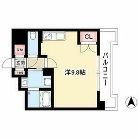 プレシャス鴨付の間取り