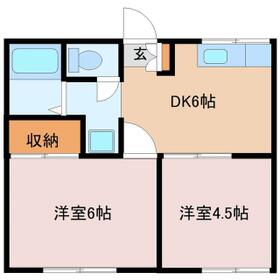 グレーハウスⅡの間取り