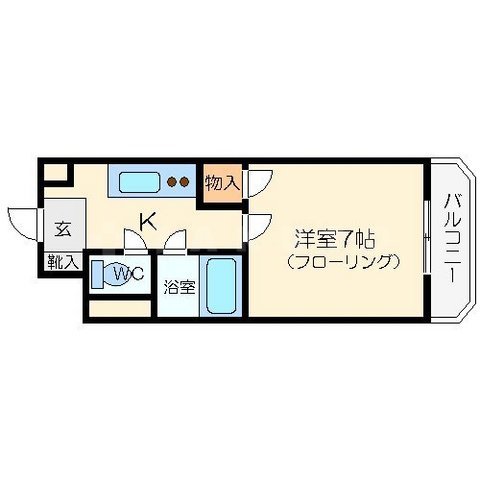 ドエル南本町の間取り