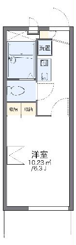 レオパレス船橋湊町の間取り