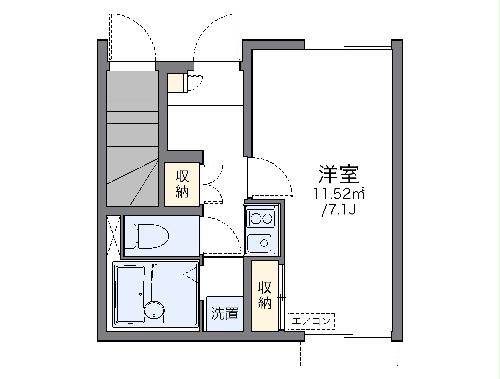 レオネクストファインの間取り