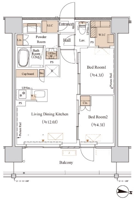 2/23 間取