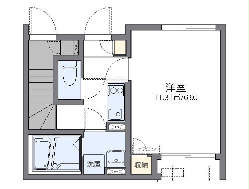 レオネクストエクセル小川弐番館の間取り