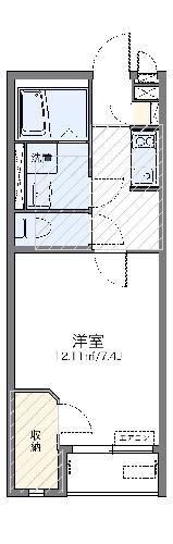 レオネクストフレールⅠの間取り