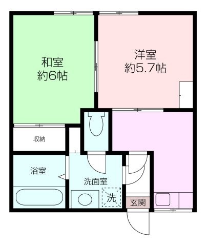 ルックスホームズFの間取り