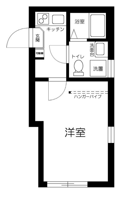 Ｃｏｎｔｒａｉｌ六町の間取り