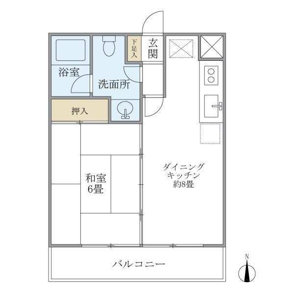 メゾン美羅樹Iの間取り