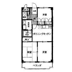 ジュネスメゾンドールの間取り