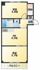 仙台坂アルカディアの間取り