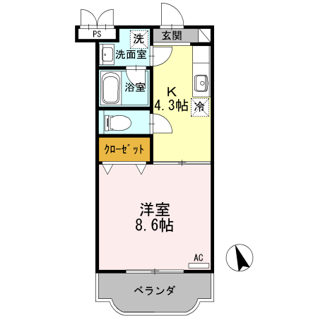 ミロディアの間取り
