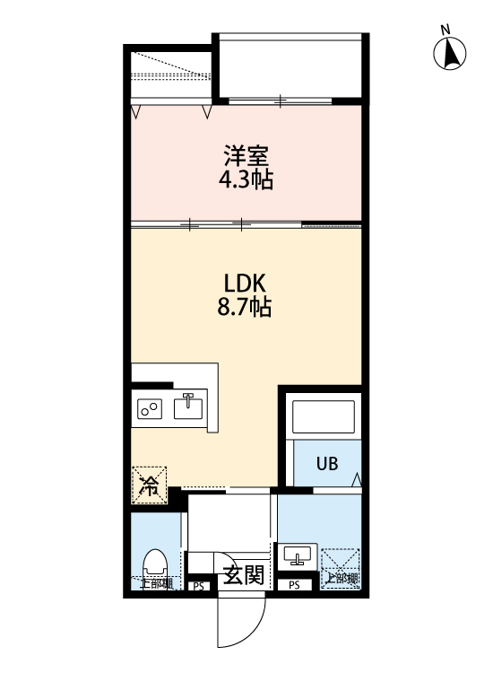 robot home 柴又(ロボットホームシバマタ)の間取り