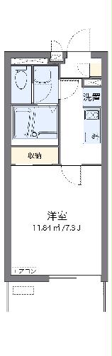クレイノ善進本町の間取り
