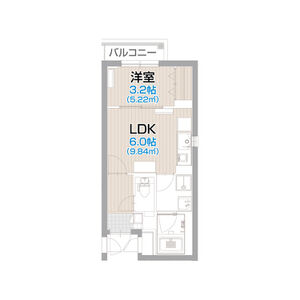 Brave亀島本陣※家賃ダウン(半年間)他キャンペーン中の間取り