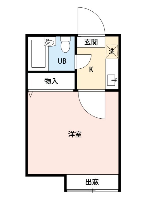 パティオ稔台Ｂ棟の間取り