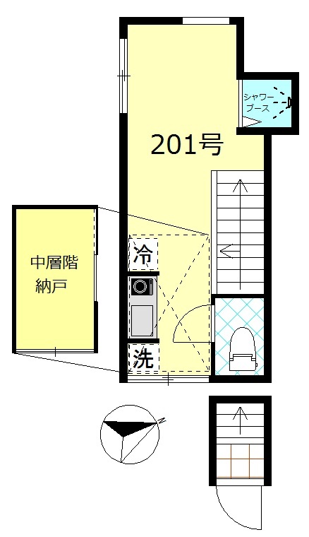 PMA赤羽の間取り