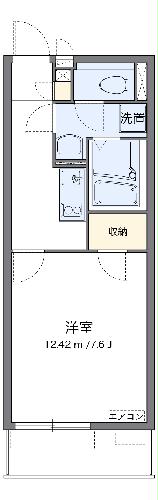 レオネクストカサ フェリスの間取り