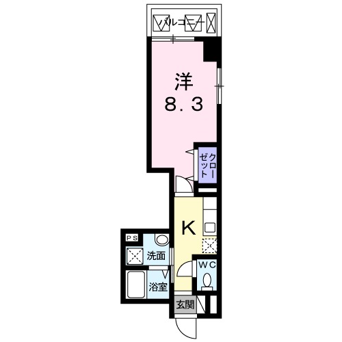 アンランジュの間取り