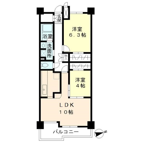 グリーンヒルズ目白の間取り